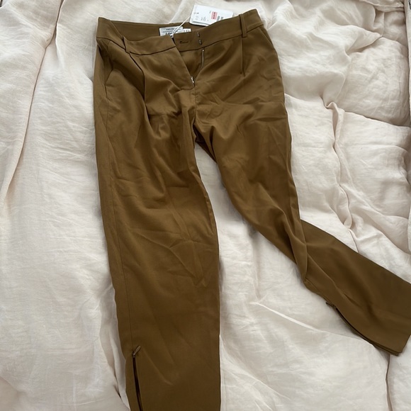 & Other Stories Tan Trousers - Picture 6 of 6